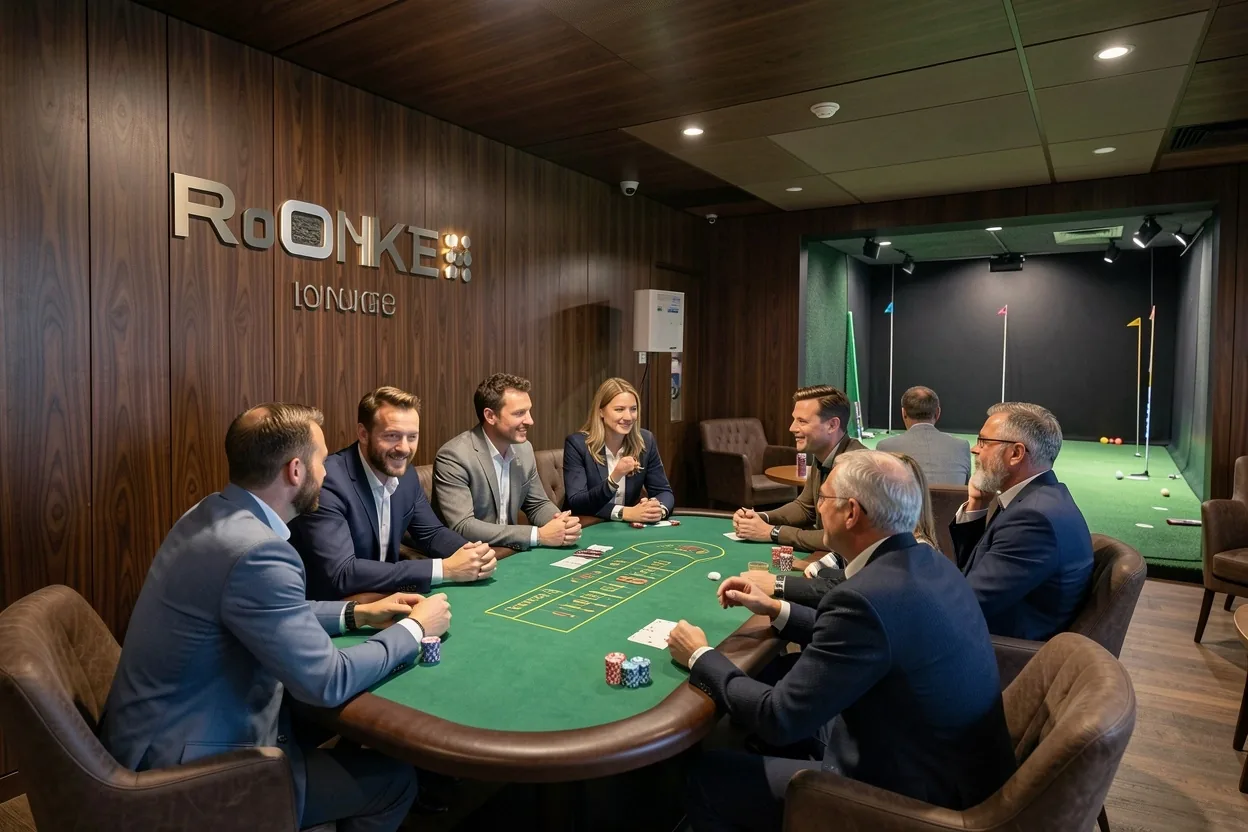 Exclusieve ambiance voor groepen bij Meroveld Golf en Poker Lounge in Eindhoven