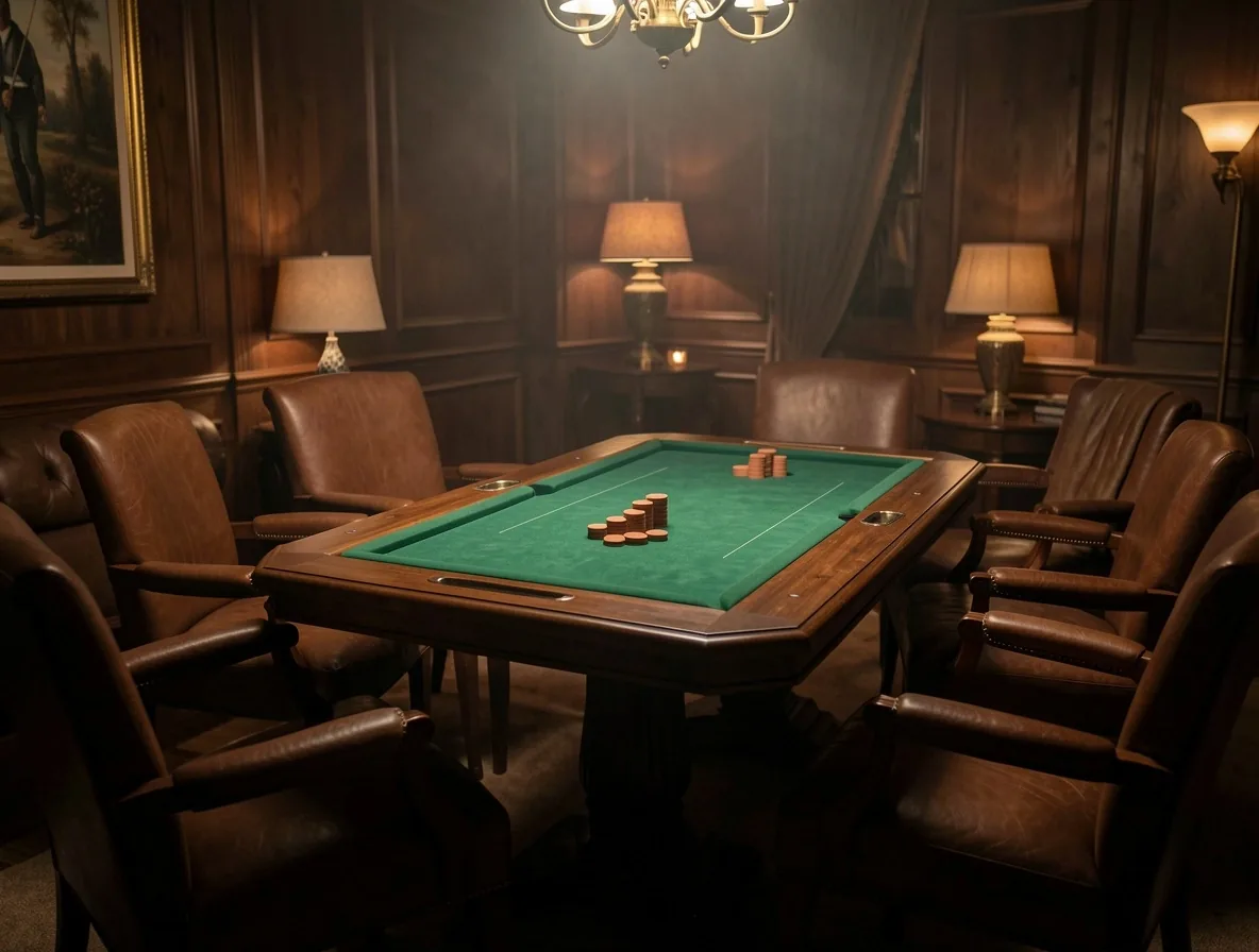 De sfeervolle poker lounge bij Meroveld Eindhoven