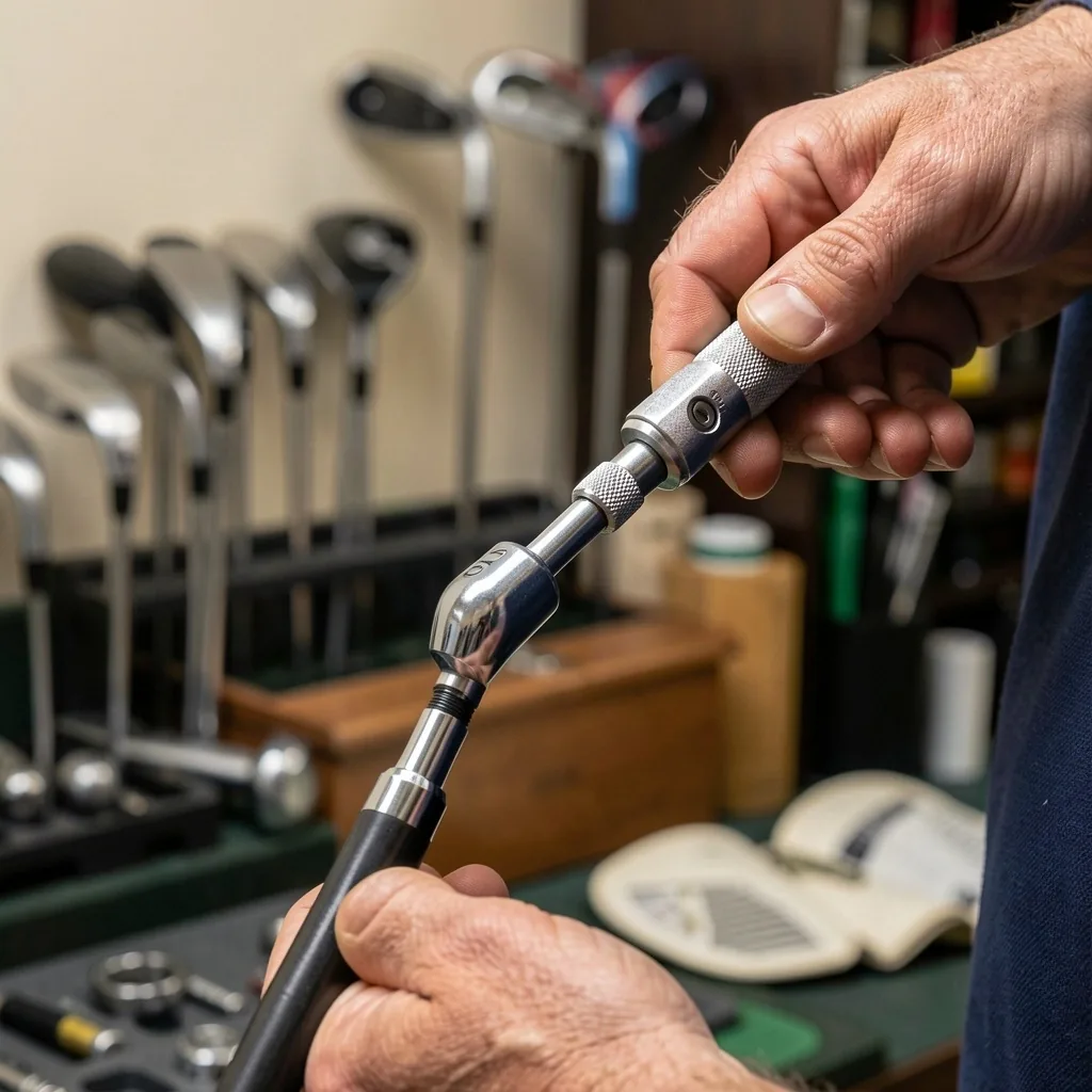 Golfclub detail en vakmanschap
