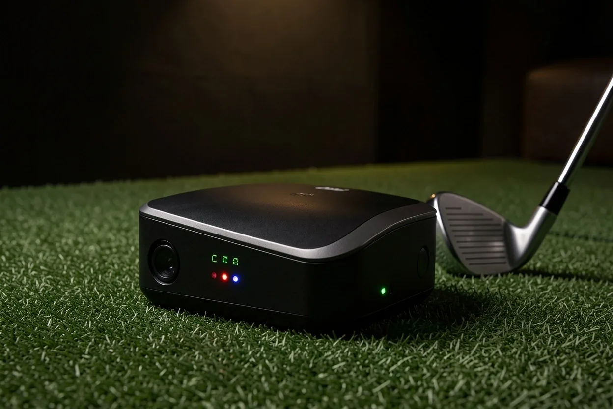 Launch monitor analyse in de golfstudio